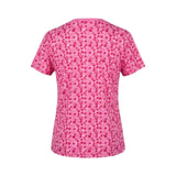 Women's Heart Print T-Shirt Pink 22/24