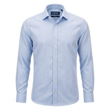 Men's Slim Fit Long Sleeve Shirt Light Blue 16