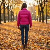 Fuchsia Jacket - Back Lifestyle