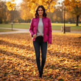 Fuchsia Jacket - Front Lifestyle
