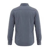 Men's Striped Shirt Navy L