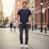 Stylizacja przód – Calvin Klein Golf T-Shirt Navy